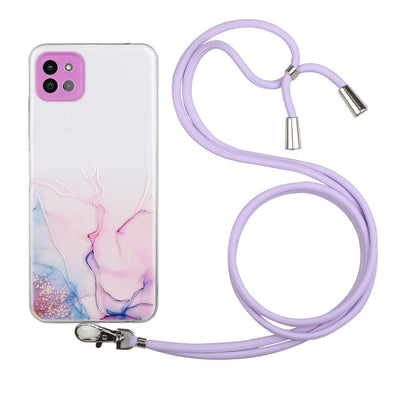 Se Samsung Galaxy A22 5G - Gummi cover - Marmor Design - Aftagelig strop - Style D ❤ Kæmpe udvalg i Capida ❤ Hurtig levering: 1 - 2 Hverdage samt billig fragt - Varenummer: CPD-V33101236611D og barcode / Ean: 101236611D på lager - Udsalg på Mobil tilbehør Spar op til 63% - Over 454 kendte mærker på udsalg