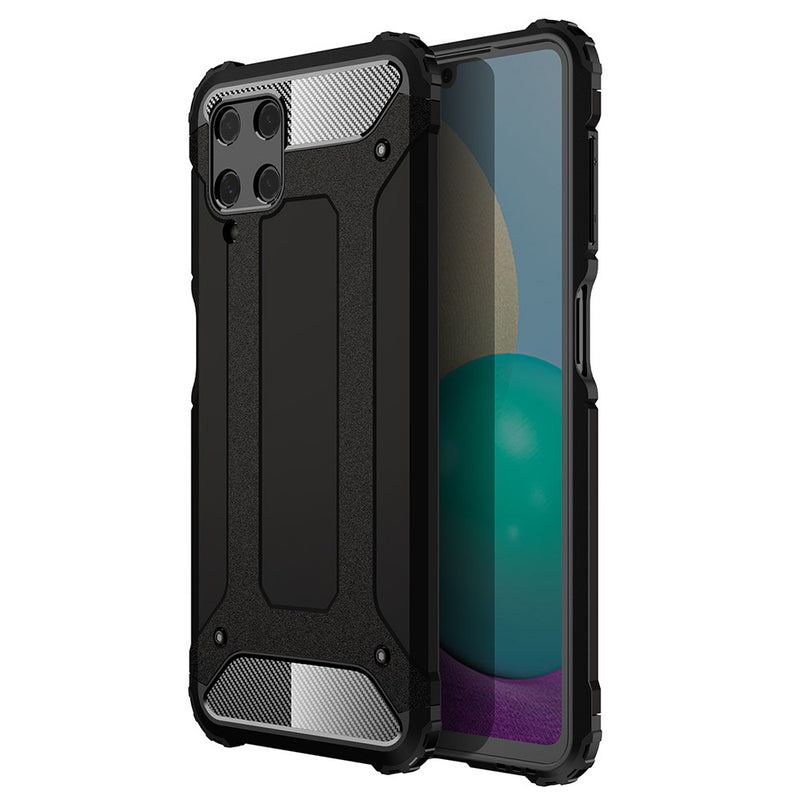 Se Samsung Galaxy A22 4G - Armor Guard Hybrid cover - Sort ❤ Stort online udvalg i Capida ❤ Hurtig levering: 1 - 2 Hverdage samt billig fragt - Varenummer: CPD-V33101236974B og barcode / Ean: på lager - Udsalg på Mobil tilbehør Spar op til 57% - Over 785 kendte brands på udsalg