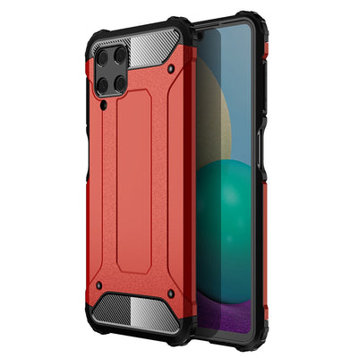 Se Samsung Galaxy A22 4G - Armor Guard Hybrid cover - Rød ❤ Stort online udvalg i Capida ❤ Hurtig levering: 1 - 2 Hverdage samt billig fragt - Varenummer: CPD-V33101236974C og barcode / Ean: på lager - Udsalg på Mobil tilbehør Spar op til 56% - Over 785 kendte brands på udsalg