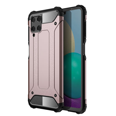 Se Samsung Galaxy A22 4G - Armor Guard Hybrid cover - Rosa guld ❤ Stort online udvalg i Capida ❤ Hurtig levering: 1 - 2 Hverdage samt billig fragt - Varenummer: CPD-V33101236974D og barcode / Ean: på lager - Udsalg på Mobil tilbehør Spar op til 55% - Over 785 kendte brands på udsalg