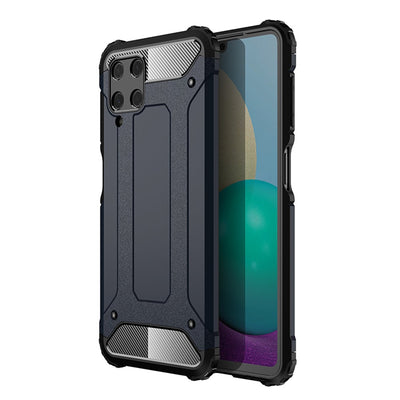 Se Samsung Galaxy A22 4G - Armor Guard Hybrid cover - Marineblå ❤ Stort online udvalg i Capida ❤ Hurtig levering: 1 - 2 Hverdage samt billig fragt - Varenummer: CPD-V33101236974G og barcode / Ean: på lager - Udsalg på Mobil tilbehør Spar op til 52% - Over 785 kendte brands på udsalg