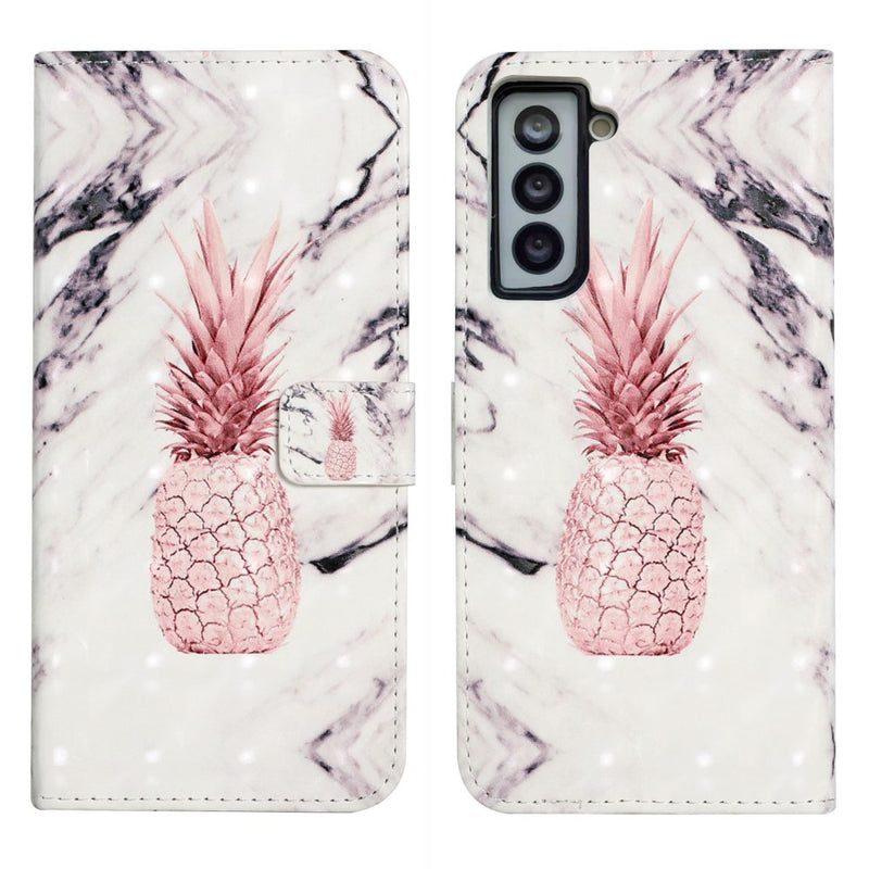 Se Samsung Galaxy S21 FE 5G - Premium cover / pung - Printet design - Ananas ❤ Stort online udvalg i Capida ❤ Hurtig levering: 1 - 2 Hverdage samt billig fragt - Varenummer: CPD-V33101237148E og barcode / Ean: på lager - Udsalg på Mobil tilbehør Spar op til 56% - Over 785 kendte brands på udsalg