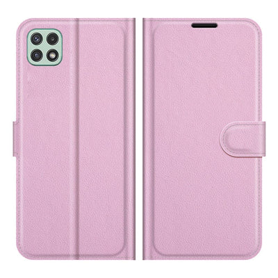 Se Samsung Galaxy A22 5G - Læder cover / pung - Pink ✔ Kæmpe udvalg i  Capida ✔ Hurtig levering: 1 - 2 Hverdage samt billig fragt - Varenummer: CPD-V33101238464B og barcode / Ean: 101238464B på lager - Udsalg på Mobil tilbehør Spar op til 52% - Over 400 kendte brands på udsalg