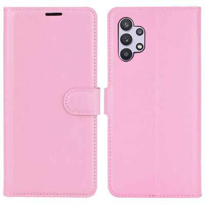 Se Samsung Galaxy A32 4G - Læder cover / pung - Pink ✔ Kæmpe udvalg i  Capida ✔ Hurtig levering: 1 - 2 Hverdage samt billig fragt - Varenummer: CPD-V33101238465B og barcode / Ean: 101238465B på lager - Udsalg på Mobil tilbehør Spar op til 59% - Over 400 kendte brands på udsalg