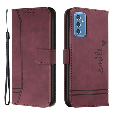 Se Samsung Galaxy M52 5G - Læder cover / pung - m/aftagelig strop - Vinrød ❤ Stort online udvalg i Capida ❤ Hurtig levering: 1 - 2 Hverdage samt billig fragt - Varenummer: CPD-V33101239414B og barcode / Ean: på lager - Udsalg på Mobil tilbehør Spar op til 51% - Over 350 kendte brands på udsalg