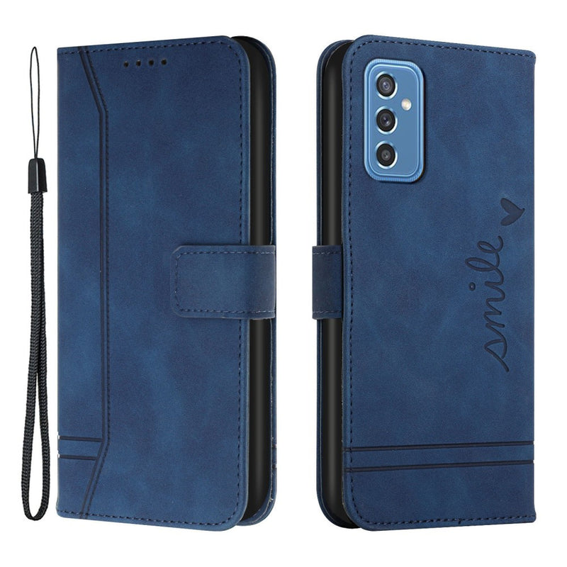 Se Samsung Galaxy M52 5G - Læder cover / pung - m/aftagelig strop - Blå ❤ Stort online udvalg i Capida ❤ Hurtig levering: 1 - 2 Hverdage samt billig fragt - Varenummer: CPD-V33101239414D og barcode / Ean: på lager - Udsalg på Mobil tilbehør Spar op til 66% - Over 350 kendte brands på udsalg