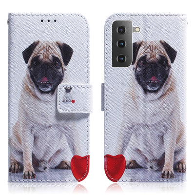 Se Samsung Galaxy S22 Plus 5G - Læder cover / pung - Printet Design - Pug ❤ Stort online udvalg i Capida ❤ Hurtig levering: 1 - 2 Hverdage samt billig fragt - Varenummer: CPD-V33101239582E og barcode / Ean: på lager - Udsalg på Mobil tilbehør Spar op til 51% - Over 350 kendte brands på udsalg