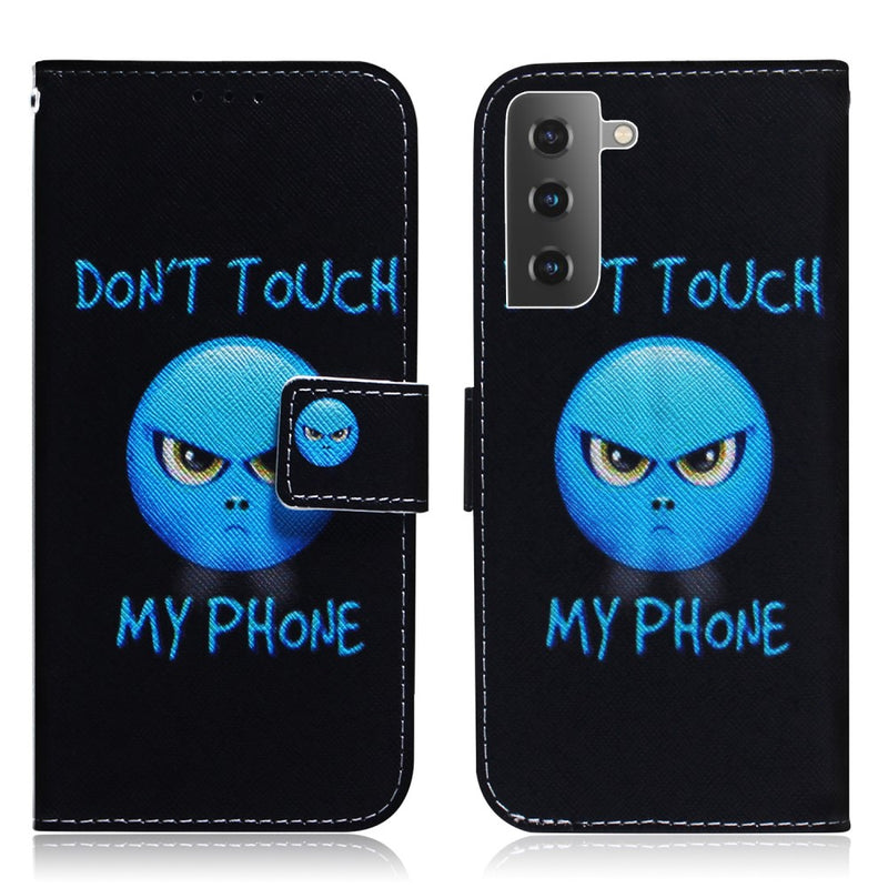 Se Samsung Galaxy S22 Plus 5G - Læder cover / pung - Printet Design - DonÂ´t Touch My Phone ❤ Stort online udvalg i Capida ❤ Hurtig levering: 1 - 2 Hverdage samt billig fragt - Varenummer: CPD-V33101239582I og barcode / Ean: på lager - Udsalg på Mobil tilbehør Spar op til 64% - Over 350 kendte brands på udsalg