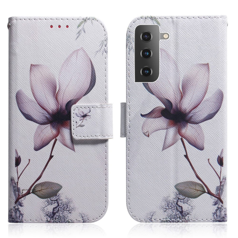 Se Samsung Galaxy S22 Plus 5G - Læder cover / pung - Printet Design - Magnolia ❤ Stort online udvalg i Capida ❤ Hurtig levering: 1 - 2 Hverdage samt billig fragt - Varenummer: CPD-V33101239582J og barcode / Ean: på lager - Udsalg på Mobil tilbehør Spar op til 63% - Over 350 kendte brands på udsalg