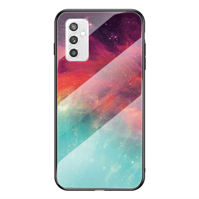 Se Samsung Galaxy M52 5G - Hybrid cover m/bagside af hærdet glas - Farverig stjernehimmel ❤ Kæmpe udvalg i Capida ❤ Hurtig levering: 1 - 2 Hverdage samt billig fragt - Varenummer: CPD-V33101240167A og barcode / Ean: 101240167A på lager - Udsalg på Mobil tilbehør Spar op til 55% - Over 434 design mærker på udsalg