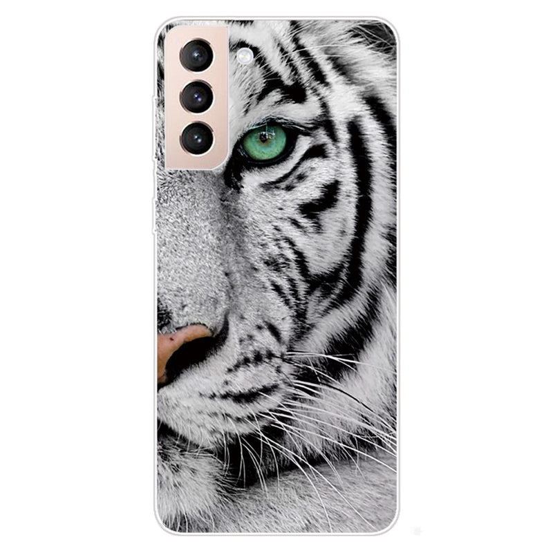 Se Samsung Galaxy S22 5G - Fleksibelt gummi cover - Printet Design - Tiger ❤ Kæmpe udvalg i Capida ❤ Hurtig levering: 1 - 2 Hverdage samt billig fragt - Varenummer: CPD-V33101240262Q og barcode / Ean: 101240262Q på lager - Udsalg på Mobil tilbehør Spar op til 52% - Over 434 design mærker på udsalg