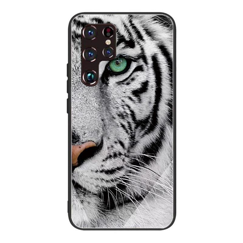 Se Samsung Galaxy S22 Ultra 5G - Hybrid cover m/bagside af hærdet glas - Tiger ❤ Kæmpe udvalg i Capida ❤ Hurtig levering: 1 - 2 Hverdage samt billig fragt - Varenummer: CPD-V33101240572B og barcode / Ean: 101240572B på lager - Udsalg på Mobil tilbehør Spar op til 54% - Over 434 design mærker på udsalg