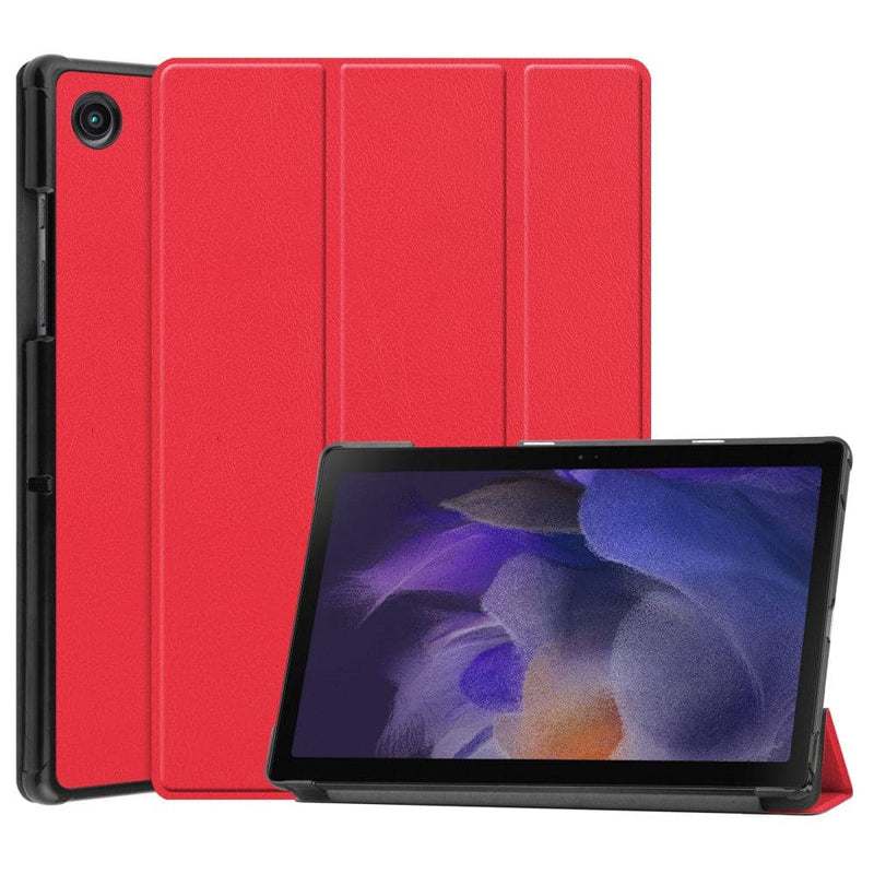 Se Samsung Galaxy Tab A8 10.5 (2021) - Tri-Fold læder cover - Wake up/Sleep funktion - Rød ❤ Kæmpe udvalg i Capida ❤ Hurtig levering: 1 - 2 Hverdage samt billig fragt - Varenummer: CPD-V33101240584F og barcode / Ean: 101240584F på lager - Udsalg på Tablets tilbehør Spar op til 58% - Over 454 kendte mærker på udsalg