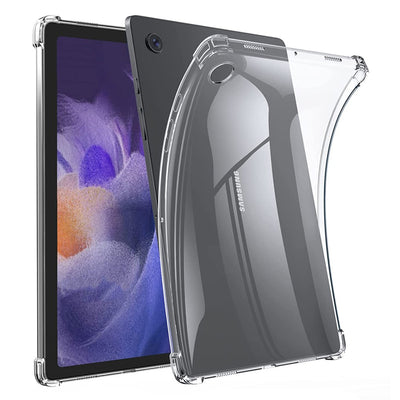 Se Samsung Galaxy Tab A8 10.5 (2021) - Shockproof gummi cover - Transparent ❤ Kæmpe udvalg i Capida ❤ Hurtig levering: 1 - 2 Hverdage samt billig fragt - Varenummer: CPD-V33101241186A og barcode / Ean: 101241186A på lager - Udsalg på Tablets tilbehør Spar op til 52% - Over 424 kendte brands på udsalg
