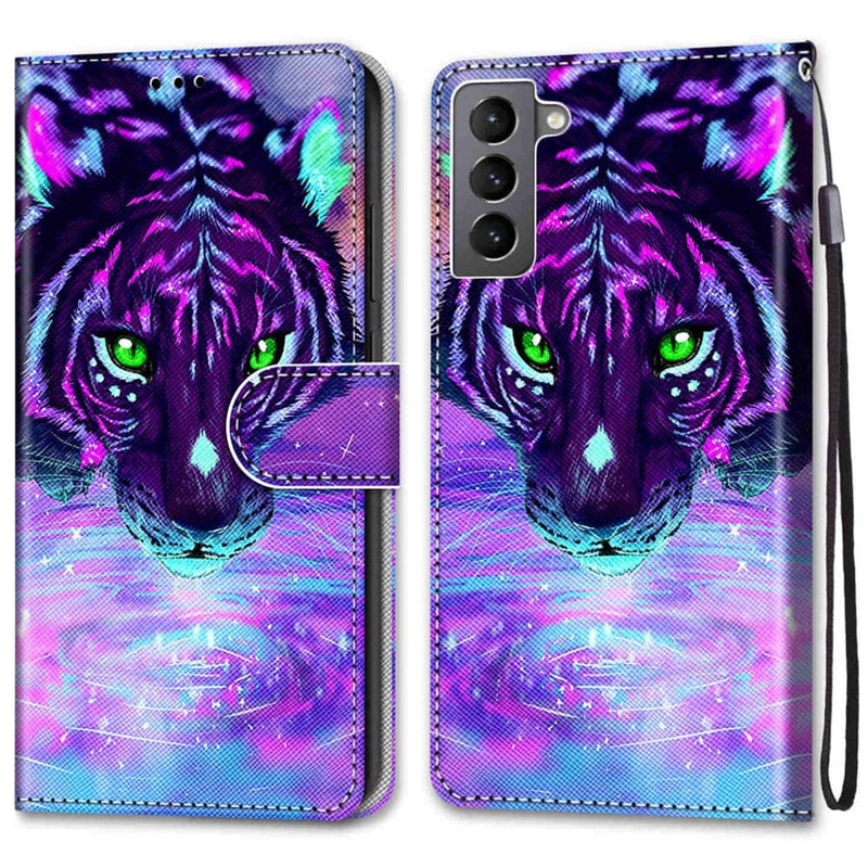 Se Samsung Galaxy S22 5G - Læder cover / pung - Printet design - Tiger ❤ Kæmpe udvalg i Capida ❤ Hurtig levering: 1 - 2 Hverdage samt billig fragt - Varenummer: CPD-V33101241828R og barcode / Ean: 101241828R på lager - Udsalg på Mobil tilbehør Spar op til 56% - Over 400 kendte brands på udsalg