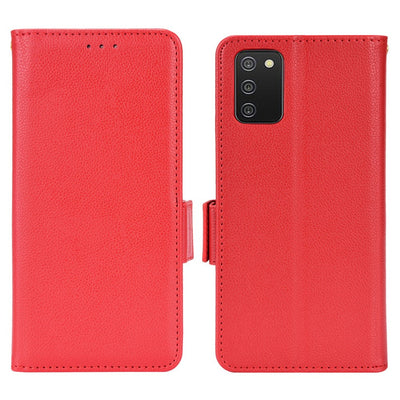 Se Samsung Galaxy A03s/A02s - Læder cover / pung - Rød ❤ Stort online udvalg i Capida ❤ Hurtig levering: 1 - 2 Hverdage samt billig fragt - Varenummer: CPD-V33101243560C og barcode / Ean: på lager - Udsalg på Mobil tilbehør Spar op til 53% - Over 322 kendte brands på udsalg