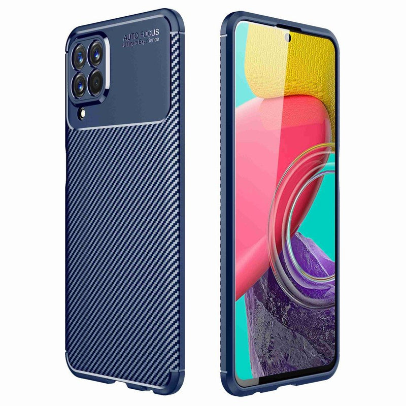 Se Samsung Galaxy M33 5G - Gummi cover - Børstet design - Blå ❤ Kæmpe udvalg i Blandet ❤ Hurtig levering: 1 - 2 Hverdage samt billig fragt - Varenummer: CPD-V33101245811B og barcode / Ean: 101245811B på lager - Udsalg på Mobil tilbehør Spar op til 67% - Over 412 kendte brands på udsalg