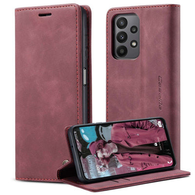 Se Samsung Galaxy A23 5G/4G - CASEME slim læder cover - Vinrød ❤ Kæmpe udvalg i Blandet ❤ Hurtig levering: 1 - 2 Hverdage samt billig fragt - Varenummer: CPD-V33101246185D og barcode / Ean: 101246185D på lager - Udsalg på Mobil tilbehør Spar op til 63% - Over 424 kendte brands på udsalg