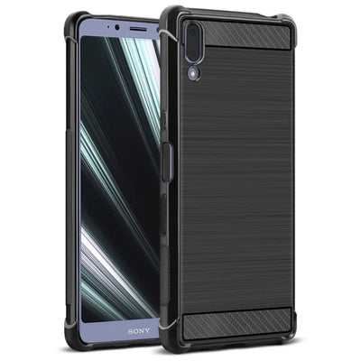 Se Sony Xperia L3 - IMAK Vega gummi cover/etui i Børstet Design ❤ Kæmpe udvalg i Capida ❤ Hurtig levering: 1 - 2 Hverdage samt billig fragt - Varenummer: CPD-V33101302836A og barcode / Ean: 101302836A på lager - Udsalg på Mobil tilbehør Spar op til 65% - Over 434 design mærker på udsalg