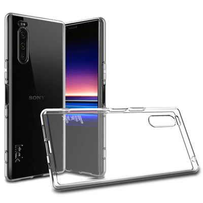 Se Sony Xperia 5 - IMAK Series 5 gummi cover - Transparent ❤ Kæmpe udvalg i Capida ❤ Hurtig levering: 1 - 2 Hverdage samt billig fragt - Varenummer: CPD-V33101303018A og barcode / Ean: 101303018A på lager - Udsalg på Mobil tilbehør Spar op til 58% - Over 412 kendte brands på udsalg