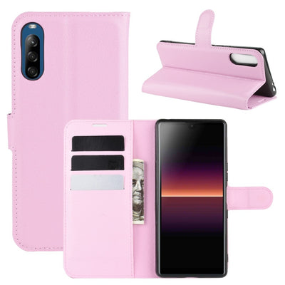 Se Sony Xperia L4 - Læder cover / pung - Pink ❤ Kæmpe udvalg i Capida ❤ Hurtig levering: 1 - 2 Hverdage samt billig fragt - Varenummer: CPD-V33101303291C og barcode / Ean: 101303291C på lager - Udsalg på Mobil tilbehør Spar op til 52% - Over 434 design mærker på udsalg