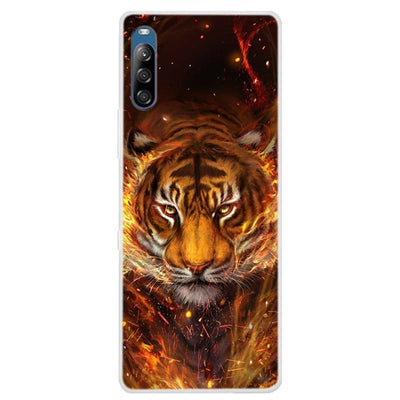 Se Sony Xperia L4 - Gummi cover med printet design - Tiger ❤ Kæmpe udvalg i Capida ❤ Hurtig levering: 1 - 2 Hverdage samt billig fragt - Varenummer: CPD-V33101303300G og barcode / Ean: 101303300G på lager - Udsalg på Mobil tilbehør Spar op til 55% - Over 434 design mærker på udsalg