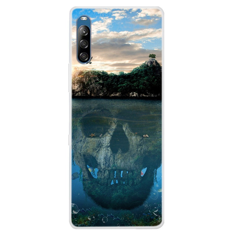 Se Sony Xperia L4 - Gummi cover med printet design - Skull ❤ Kæmpe udvalg i Capida ❤ Hurtig levering: 1 - 2 Hverdage samt billig fragt - Varenummer: CPD-V33101303300I og barcode / Ean: 101303300I på lager - Udsalg på Mobil tilbehør Spar op til 53% - Over 434 design mærker på udsalg