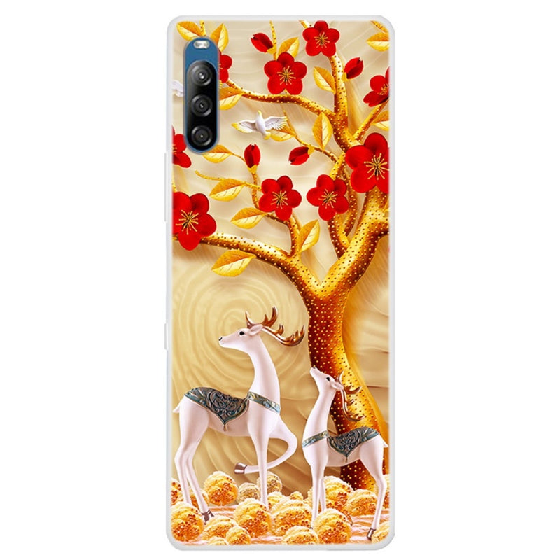 Se Sony Xperia L4 - Gummi cover med printet design - Træ og rensdyr ❤ Kæmpe udvalg i Capida ❤ Hurtig levering: 1 - 2 Hverdage samt billig fragt - Varenummer: CPD-V33101303300L og barcode / Ean: 101303300L på lager - Udsalg på Mobil tilbehør Spar op til 64% - Over 412 kendte brands på udsalg