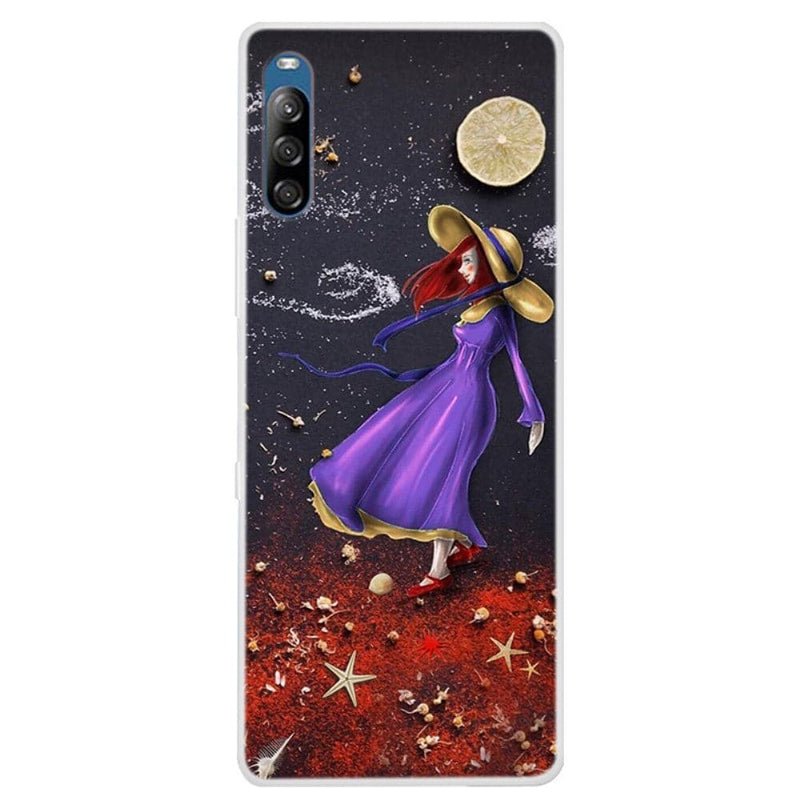 Se Sony Xperia L4 - Gummi cover med printet design - Pige med rødt hår ❤ Kæmpe udvalg i Capida ❤ Hurtig levering: 1 - 2 Hverdage samt billig fragt - Varenummer: CPD-V33101303300N og barcode / Ean: 101303300N på lager - Udsalg på Mobil tilbehør Spar op til 66% - Over 434 design mærker på udsalg