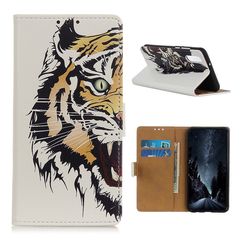 Se Sony Xperia 5 II - Læder cover / pung i mønstret design - Tiger ❤ Kæmpe udvalg i Capida ❤ Hurtig levering: 1 - 2 Hverdage samt billig fragt - Varenummer: CPD-V33101303390I og barcode / Ean: 101303390I på lager - Udsalg på Mobil tilbehør Spar op til 67% - Over 350 kendte brands på udsalg