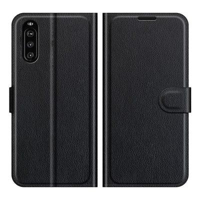 Se Sony Xperia 10 III - Læder cover / pung - Sort ❤ Kæmpe udvalg i Capida ❤ Hurtig levering: 1 - 2 Hverdage samt billig fragt - Varenummer: CPD-V33101303599A og barcode / Ean: 101303599A på lager - Udsalg på Mobil tilbehør Spar op til 57% - Over 434 design brands på udsalg