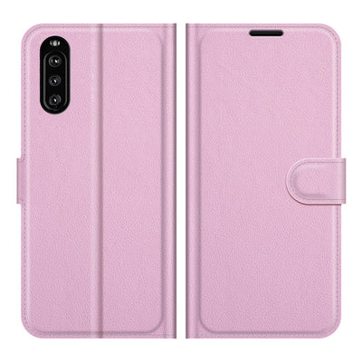 Se Sony Xperia 10 III - Læder cover / pung - Pink ❤ Kæmpe udvalg i Capida ❤ Hurtig levering: 1 - 2 Hverdage samt billig fragt - Varenummer: CPD-V33101303599C og barcode / Ean: 101303599C på lager - Udsalg på Mobil tilbehør Spar op til 61% - Over 412 kendte brands på udsalg