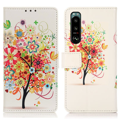 Se Sony Xperia 5 III 5G - Læder cover / pung - Printet Design - Farverigt blomstret træ ❤ Kæmpe udvalg i Capida ❤ Hurtig levering: 1 - 2 Hverdage samt billig fragt - Varenummer: CPD-V33101303642D og barcode / Ean: 101303642D på lager - Udsalg på Mobil tilbehør Spar op til 53% - Over 350 kendte brands på udsalg