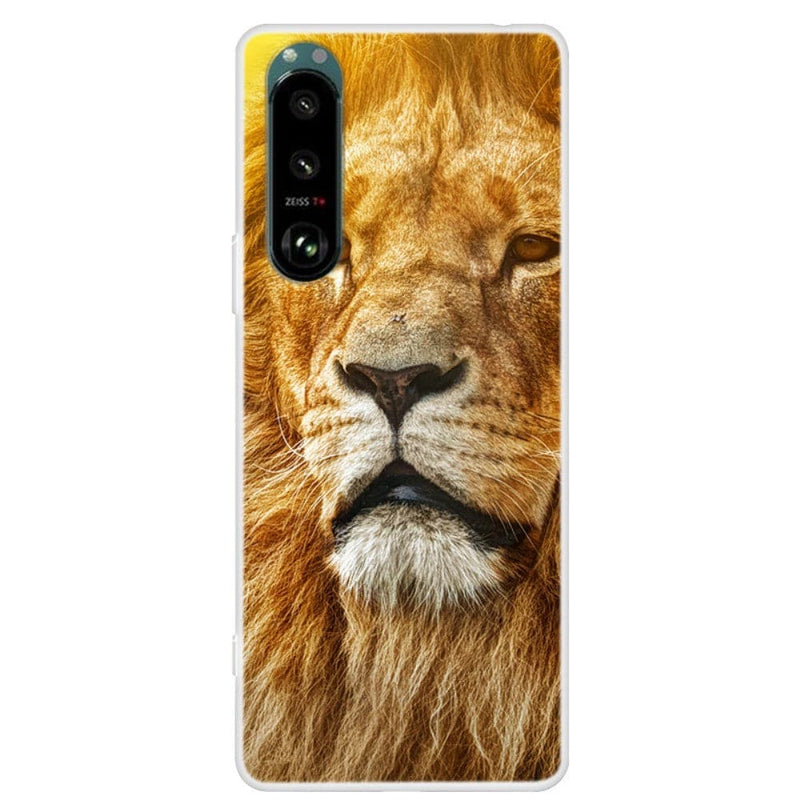 Se Sony Xperia 5 III 5G - Gummi cover - Printet Design - Løve ❤ Kæmpe udvalg i Capida ❤ Hurtig levering: 1 - 2 Hverdage samt billig fragt - Varenummer: CPD-V33101303726A og barcode / Ean: 101303726A på lager - Udsalg på Mobil tilbehør Spar op til 58% - Over 324 kendte brands på udsalg