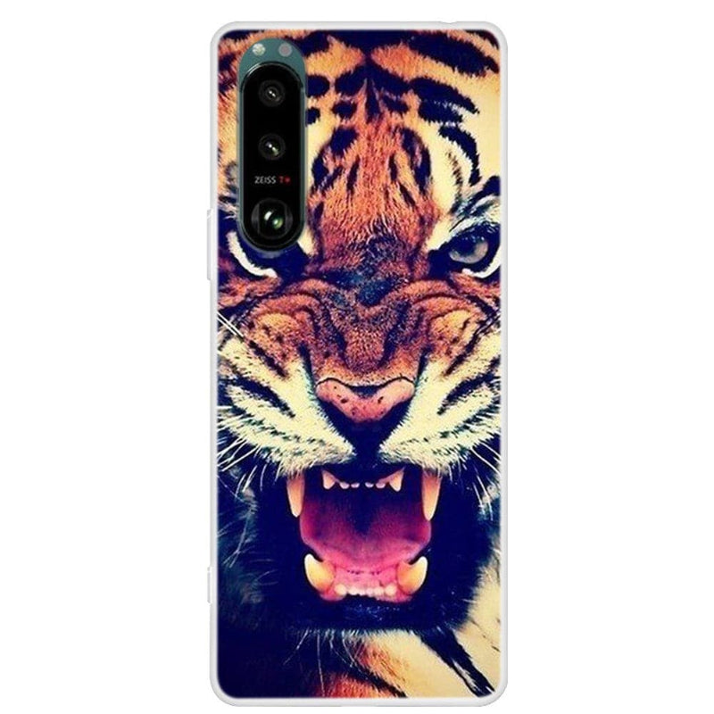 Se Sony Xperia 5 III 5G - Gummi cover - Printet Design - Tiger ❤ Kæmpe udvalg i Capida ❤ Hurtig levering: 1 - 2 Hverdage samt billig fragt - Varenummer: CPD-V33101303726H og barcode / Ean: 101303726H på lager - Udsalg på Mobil tilbehør Spar op til 55% - Over 324 kendte brands på udsalg