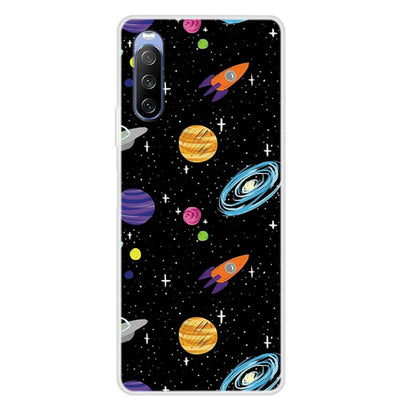 Se Sony Xperia 10 III 5G - Gummi cover - Printet Design - Interstellar ❤ Kæmpe udvalg i Capida ❤ Hurtig levering: 1 - 2 Hverdage samt billig fragt - Varenummer: CPD-V33101303727A og barcode / Ean: 101303727A på lager - Udsalg på Mobil tilbehør Spar op til 53% - Over 412 kendte brands på udsalg