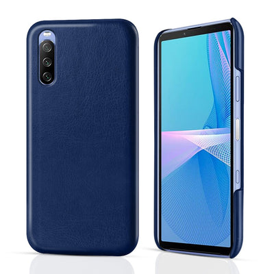 Se Sony Xperia 10 III 5G - KSQ tyndt læder bagcover - Blå ❤ Kæmpe udvalg i Capida ❤ Hurtig levering: 1 - 2 Hverdage samt billig fragt - Varenummer: CPD-V33101303817E og barcode / Ean: 101303817E på lager - Udsalg på Mobil tilbehør Spar op til 51% - Over 454 kendte brands på udsalg