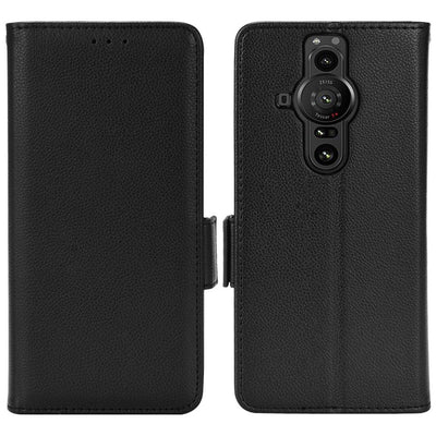 Se Sony Xperia Pro-I - Læder cover / pung - Sort ❤ Kæmpe udvalg i Capida ❤ Hurtig levering: 1 - 2 Hverdage samt billig fragt - Varenummer: CPD-V33101304003A og barcode / Ean: 101304003A på lager - Udsalg på Mobil tilbehør Spar op til 57% - Over 454 design brands på udsalg