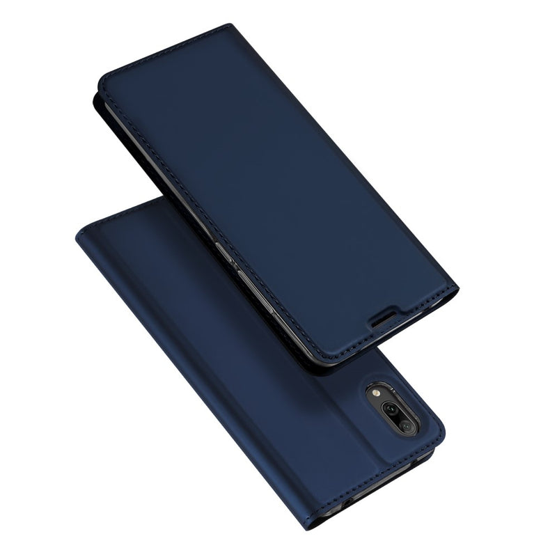 Se Huawei Y7 (2019) - DUX DUCIS Skin Pro læder cover - Blå ❤ Kæmpe udvalg i DUX DUCIS ❤ Hurtig levering: 1 - 2 Hverdage samt billig fragt - Varenummer: CPD-DU13081778 og barcode / Ean: &