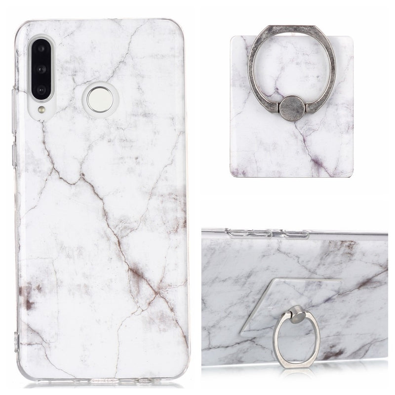 Se Huawei P30 Lite / P30 Lite New Edtion - MARBLE design cover med kickstand - Style E ❤ Kæmpe udvalg i Capida ❤ Hurtig levering: 1 - 2 Hverdage samt billig fragt - Varenummer: CPD-V33101715307E og barcode / Ean: 101715307E på lager - Udsalg på Mobil tilbehør Spar op til 61% - Over 322 kendte brands på udsalg