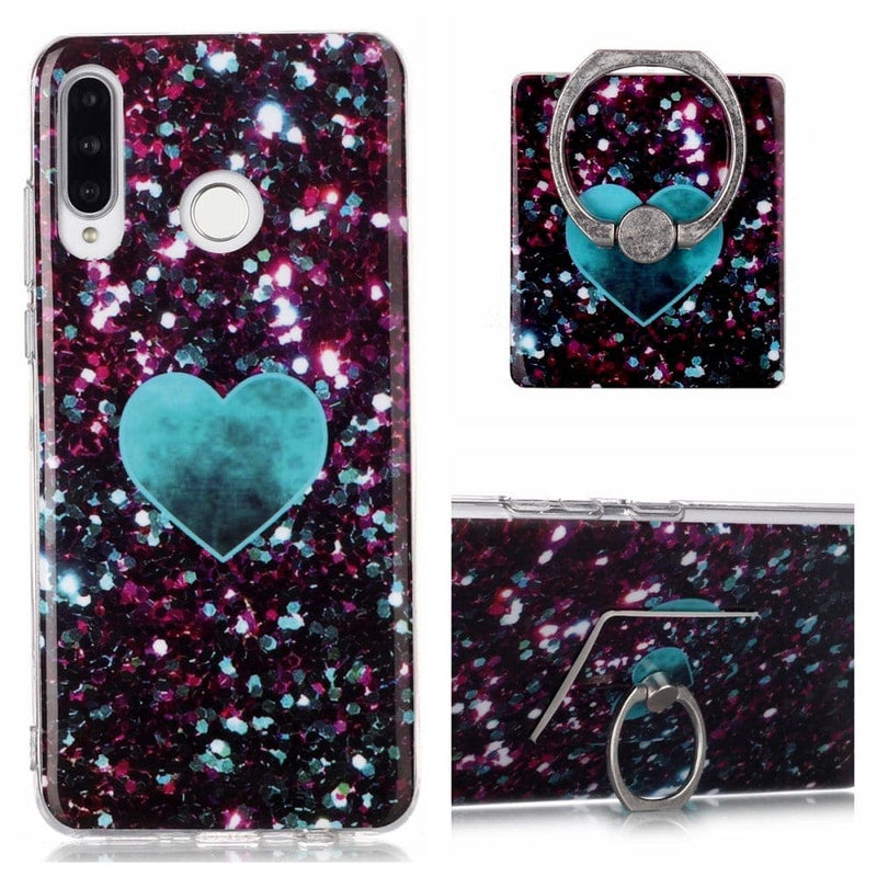 Se Huawei P30 Lite / P30 Lite New Edtion - MARBLE design cover med kickstand - Style G ❤ Kæmpe udvalg i Capida ❤ Hurtig levering: 1 - 2 Hverdage samt billig fragt - Varenummer: CPD-V33101715307G og barcode / Ean: 101715307G på lager - Udsalg på Mobil tilbehør Spar op til 58% - Over 785 kendte brands på udsalg