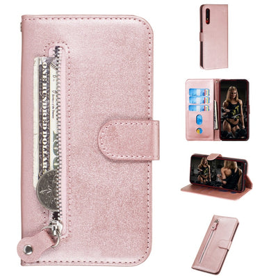 Se Huawei P Smart Pro 2019 - Læder cover / pung m/udvendig lomme - Rosa guld ❤ Kæmpe udvalg i Capida ❤ Hurtig levering: 1 - 2 Hverdage samt billig fragt - Varenummer: CPD-V33101715478D og barcode / Ean: 101715478D på lager - Udsalg på Mobil tilbehør Spar op til 67% - Over 434 design brands på udsalg