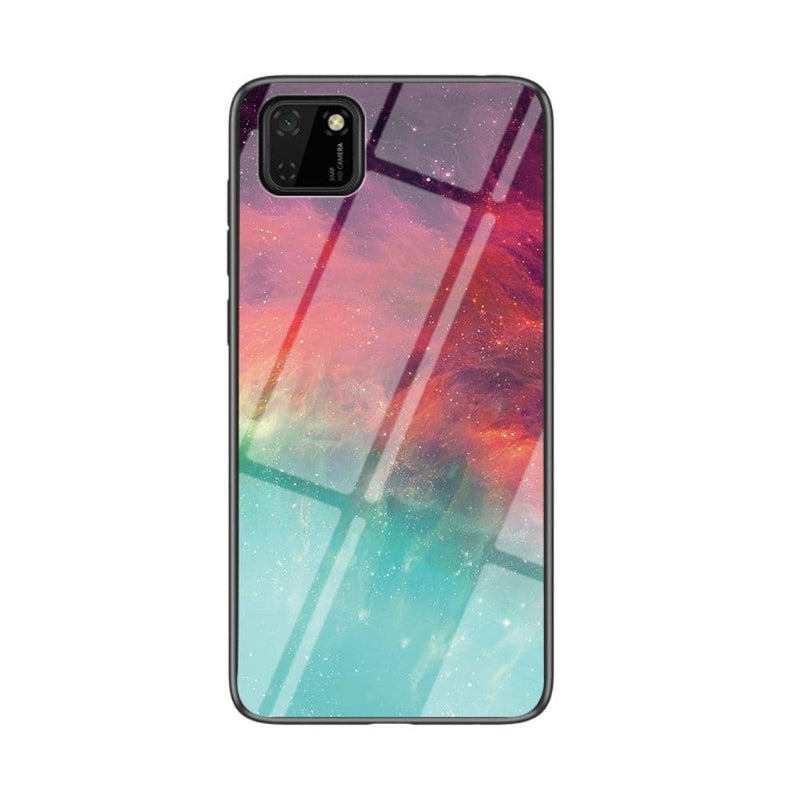 Se Huawei Y5p - SKY Hybrid cover med bagside af hærdet glas - Farverig himmel ❤ Kæmpe udvalg i Capida ❤ Hurtig levering: 1 - 2 Hverdage samt billig fragt - Varenummer: CPD-V33101717836A og barcode / Ean: 101717836A på lager - Udsalg på Mobil tilbehør Spar op til 55% - Over 434 design brands på udsalg