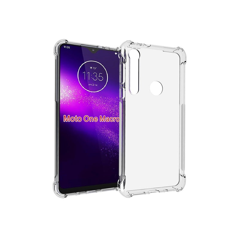 Se Motorola One Macro - Shockproof gummi cover/etui - Transparent ❤ Kæmpe udvalg i Capida ❤ Hurtig levering: 1 - 2 Hverdage samt billig fragt - Varenummer: CPD-V33101803086A og barcode / Ean: 101803086A på lager - Udsalg på Mobil tilbehør Spar op til 67% - Over 434 design mærker på udsalg