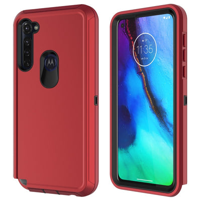 Se Motorola G Stylus - Shockproof Hybrid cover - Rød/Sort ❤ Stort online udvalg i Capida ❤ Hurtig levering: 1 - 2 Hverdage samt billig fragt - Varenummer: CPD-V33101803807F og barcode / Ean: på lager - Udsalg på Mobil tilbehør Spar op til 59% - Over 312 kendte brands på udsalg