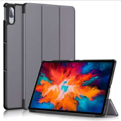 Se Lenovo Tab P11 Pro TB-J706F - Tri-Fold læder cover - wake up/sleep funktion - Grå ❤ Kæmpe udvalg i Capida ❤ Hurtig levering: 1 - 2 Hverdage samt billig fragt - Varenummer: CPD-V33101804151C og barcode / Ean: 101804151C på lager - Udsalg på Tablets tilbehør Spar op til 65% - Over 360 kendte mærker på udsalg