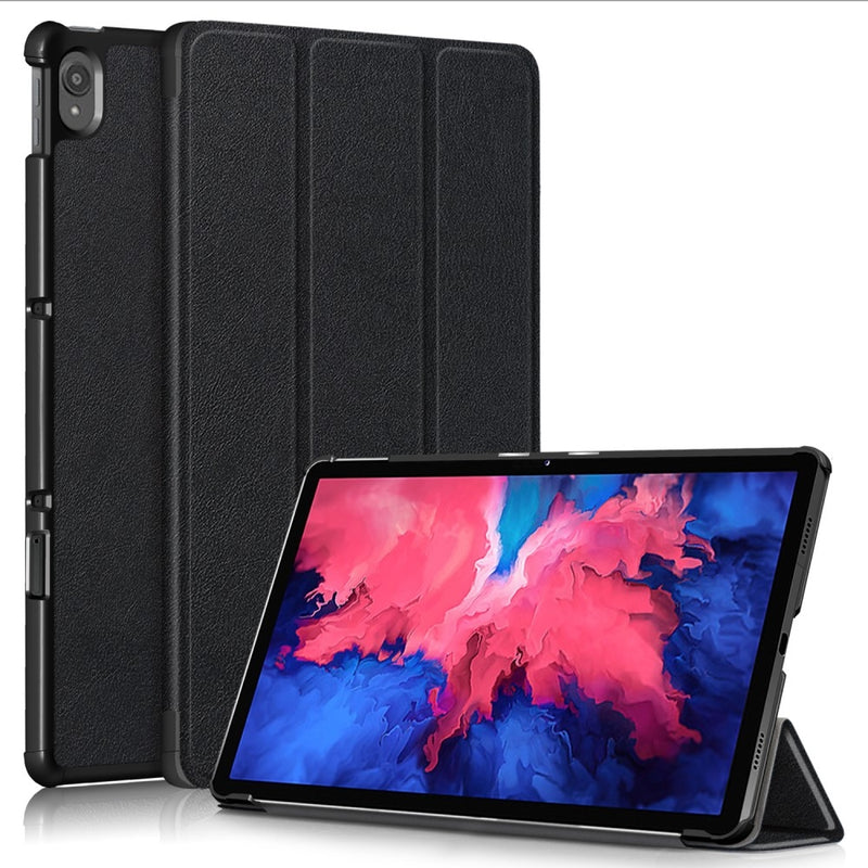 Se Lenovo Tab P11 / Tab P11 Plus - Tri-Fold læder cover - wake up/sleep funktion - Sort ❤ Stort online udvalg i Capida ❤ Hurtig levering: 1 - 2 Hverdage samt billig fragt - Varenummer: CPD-V33101804153A og barcode / Ean: på lager - Udsalg på Tablets tilbehør Spar op til 64% - Over 322 kendte brands på udsalg