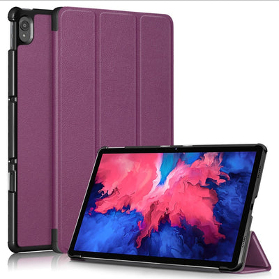 Se Lenovo Tab P11 / Tab P11 Plus - Tri-Fold læder cover - wake up/sleep funktion - Lilla ❤ Stort online udvalg i Capida ❤ Hurtig levering: 1 - 2 Hverdage samt billig fragt - Varenummer: CPD-V33101804153E og barcode / Ean: på lager - Udsalg på Tablets tilbehør Spar op til 59% - Over 322 kendte brands på udsalg