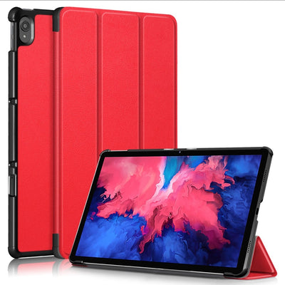 Se Lenovo Tab P11 / Tab P11 Plus - Tri-Fold læder cover - wake up/sleep funktion - Rød ❤ Stort online udvalg i Capida ❤ Hurtig levering: 1 - 2 Hverdage samt billig fragt - Varenummer: CPD-V33101804153G og barcode / Ean: på lager - Udsalg på Tablets tilbehør Spar op til 57% - Over 322 kendte brands på udsalg