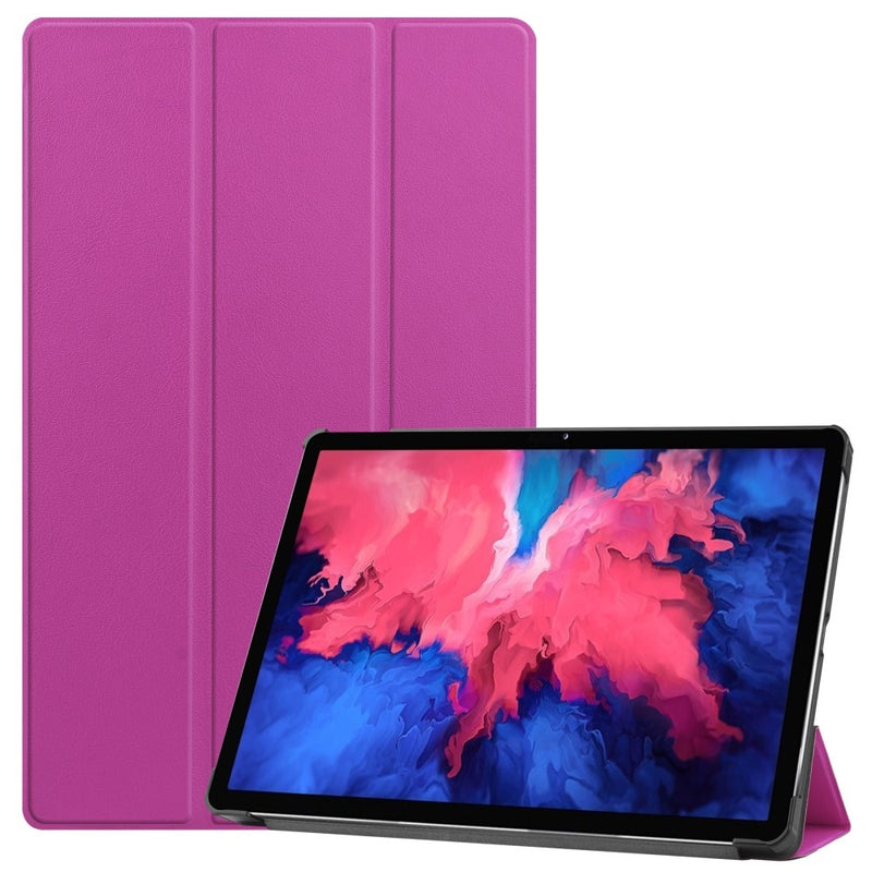 Se Lenovo Tab P11 / Tab P11 Plus - Tri-Fold læder cover / taske - Lilla ❤ Stort online udvalg i Capida ❤ Hurtig levering: 1 - 2 Hverdage samt billig fragt - Varenummer: CPD-V33101804174C og barcode / Ean: på lager - Udsalg på Tablets tilbehør Spar op til 58% - Over 322 kendte brands på udsalg